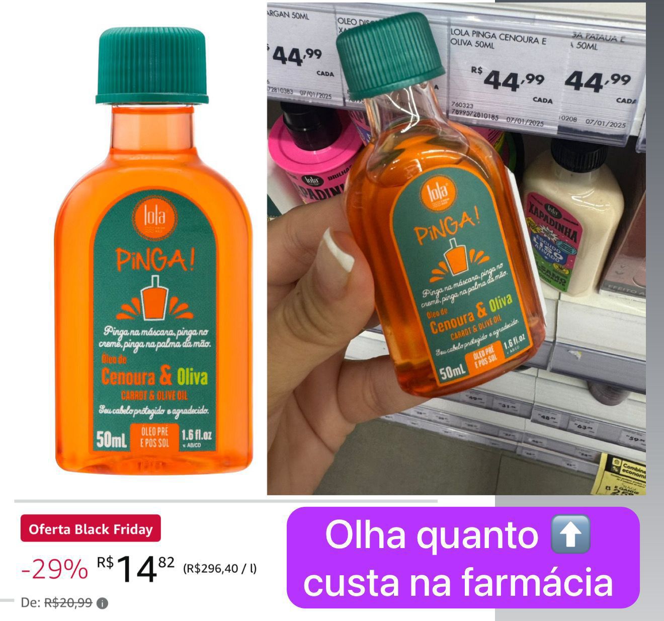 Promoção do grupo